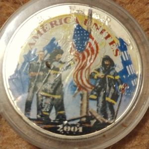 It's a 2001 American heroes coin